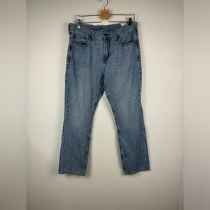 Old Navy Light Wash Straight Jeans, Size 34X30